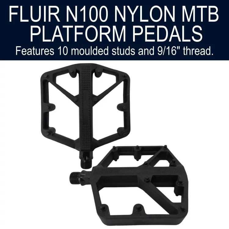 Fluir Platform Pedals 10 Stud (Various colours) - Image 13